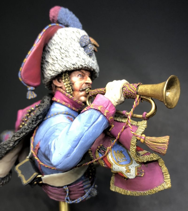 Trumpeter of the Imperial Guard Chasseurs
