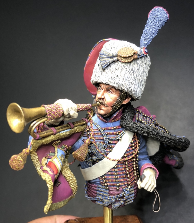 Trumpeter of the Imperial Guard Chasseurs