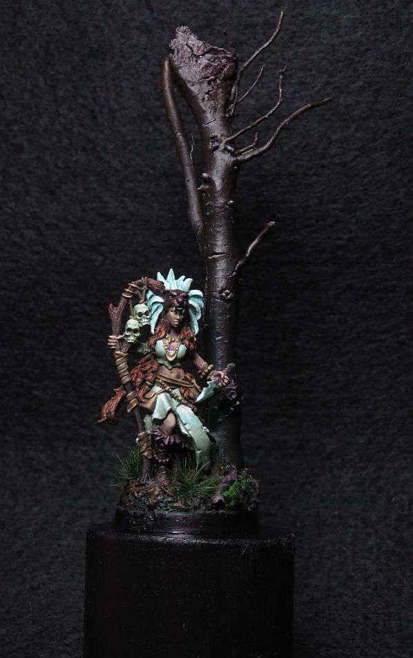 Druid in Forest