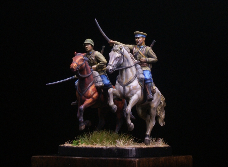 ZVEZDA 1/72 soviet cavalry