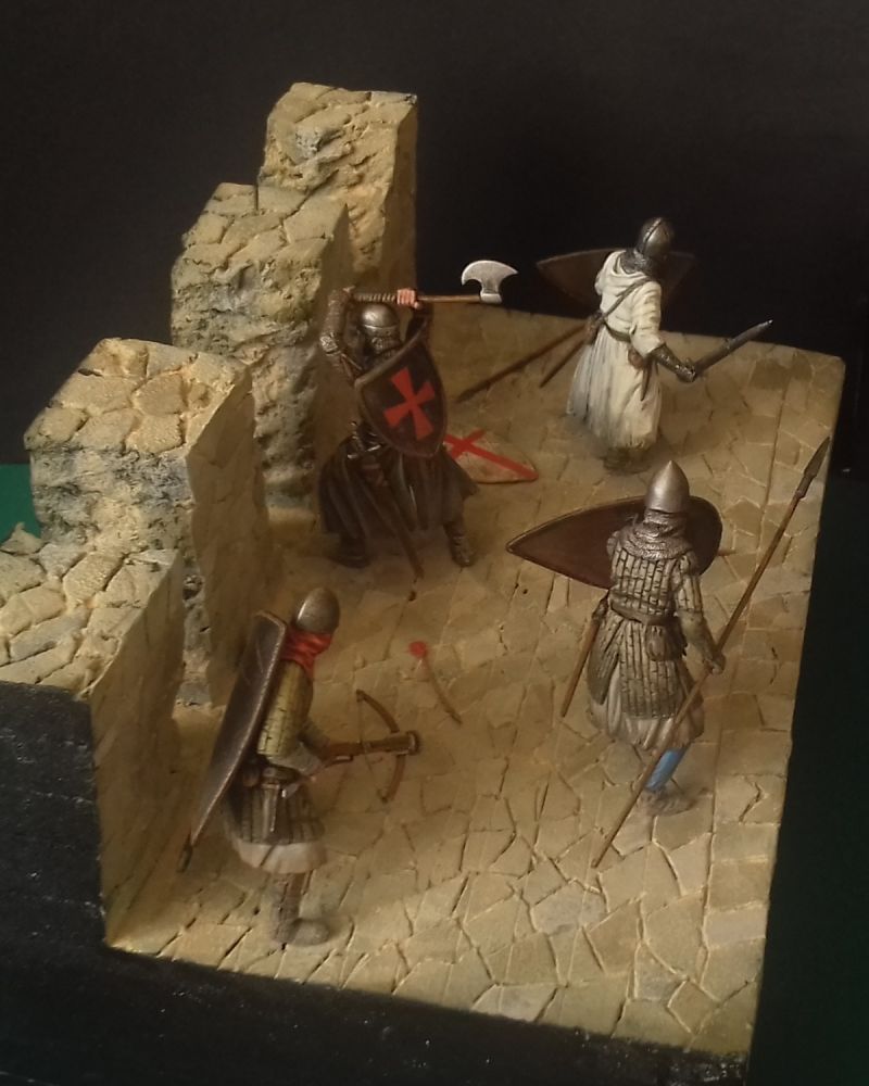 The Templars Under siege.