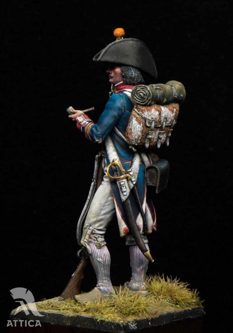 Napoleonic French Revolutionary Soldier 1796