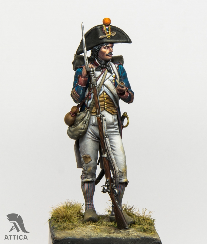 Napoleonic French Revolutionary Soldier 1796