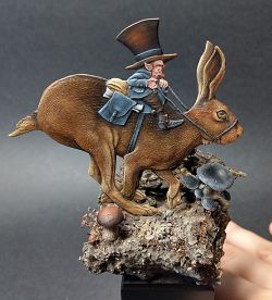 Archer and his hare
