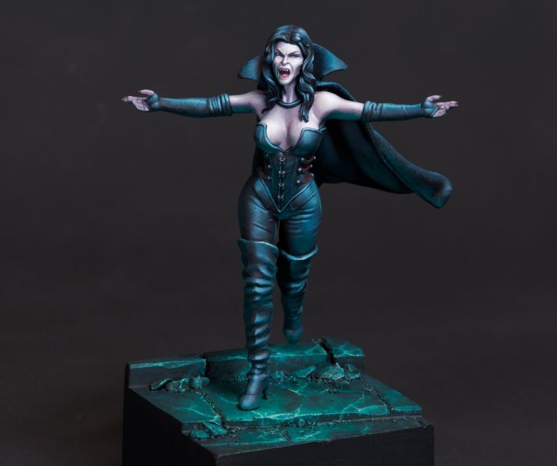 Vampire Queen Charlotte Boxart for Eclipse Miniatures