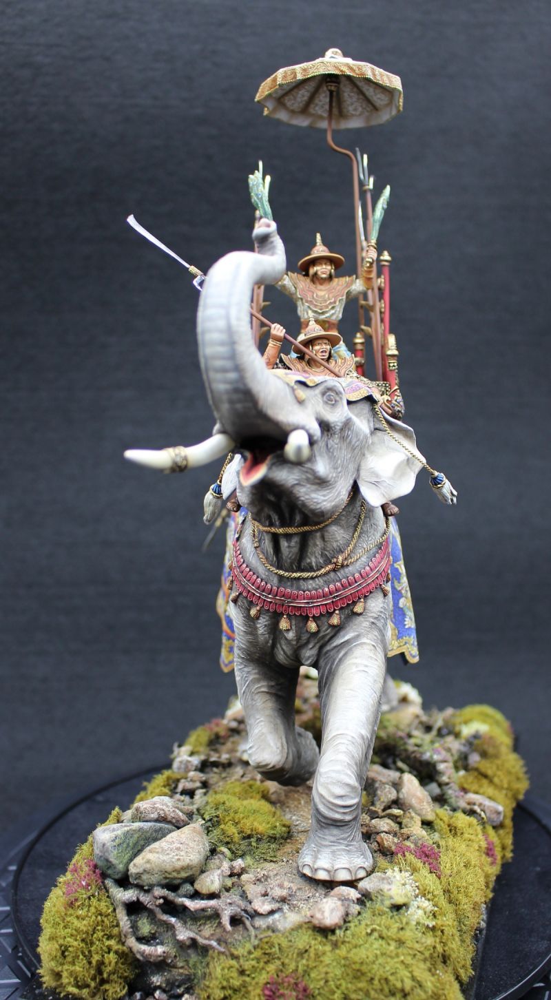 War Elephant from Burmese-Siamese Wars