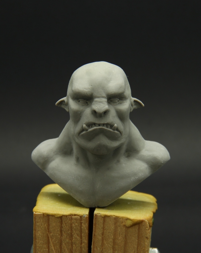 Handsome Orc bust
