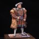 Henry VIII, 54 mm, acrylic paint