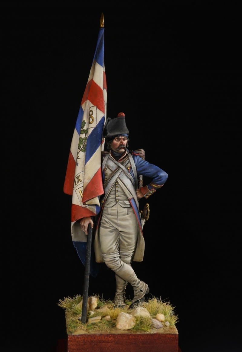 French Revolutionary Standard Bearer 1796-1800