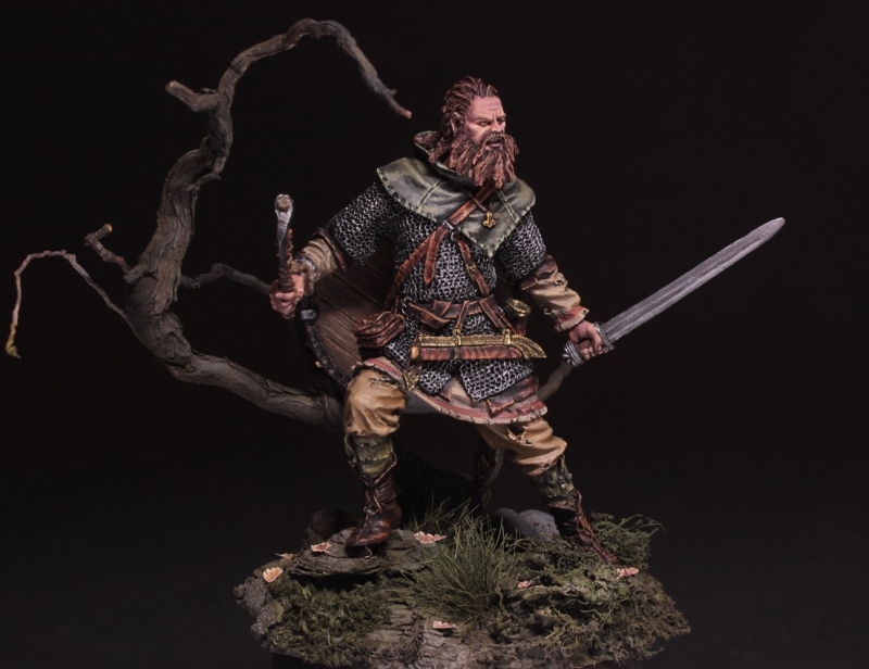 Scandinavian warrior  9-10 th.