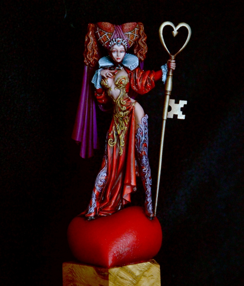 rubina queen of harts kimera models 75 mm