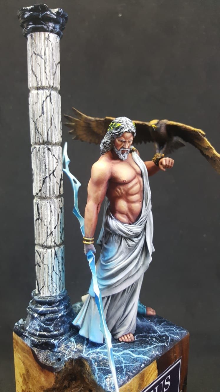 Zeus God of Heaven and Thunder by Alfonso Sanchez · Putty&Paint
