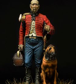 Surgeon and his bloodhound