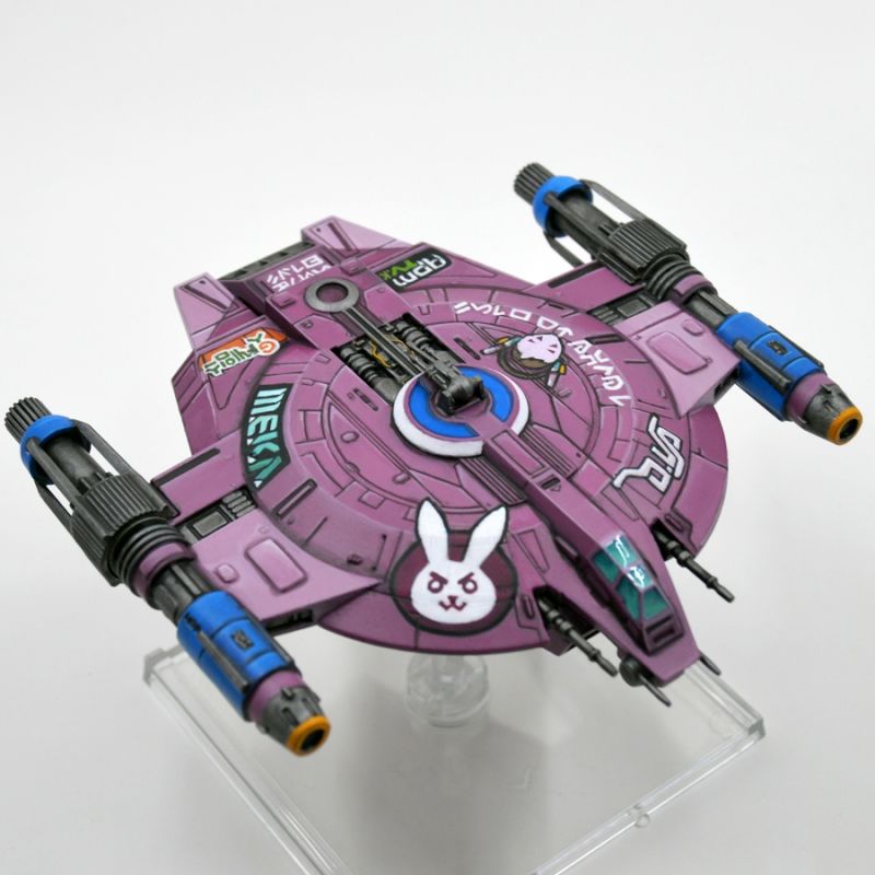 D.VA Themed Shadowcaster from X-Wing the Miniatures Game