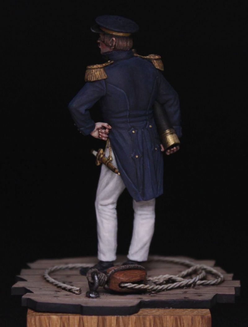 Capitaine de corvette, France, 1845