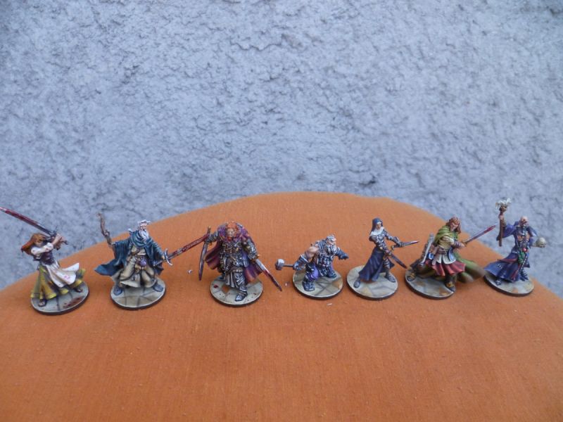 Zombicide Black plage Heroes and Necromancer