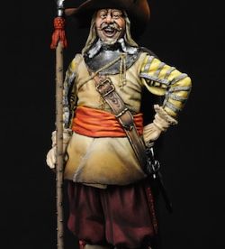 Infantry Officer, Europe 17th century