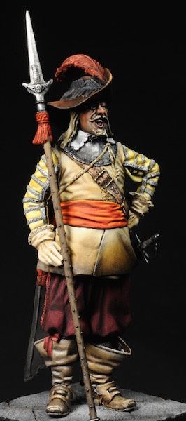 Infantry Officer, Europe 17th century