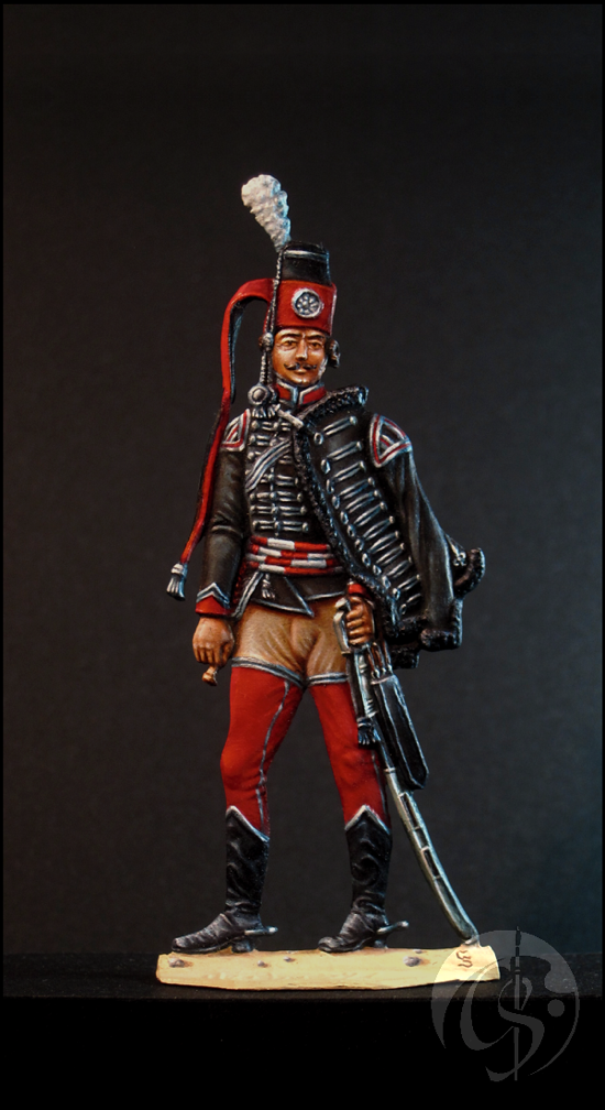 Prussian Trumpeter, 5th Hussars, 1760