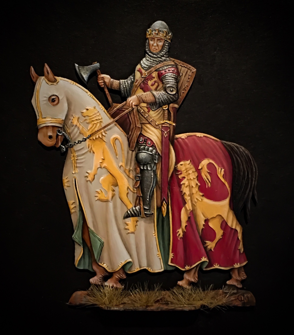 Robert the Bruce, King of Scotland by Enrique Vilchis · Putty&Paint