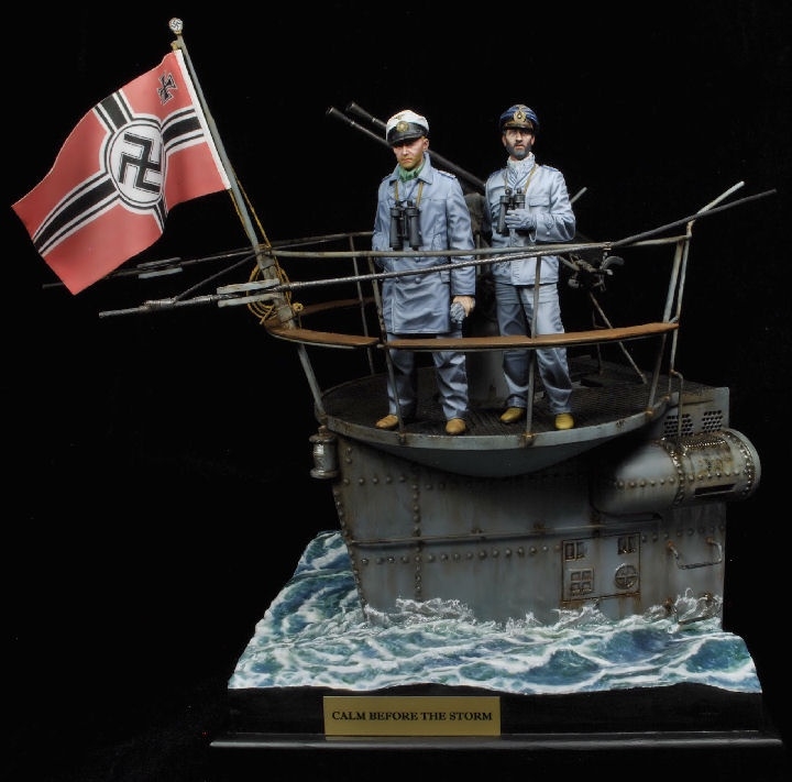 German U-Boat Captain and Watch Officer