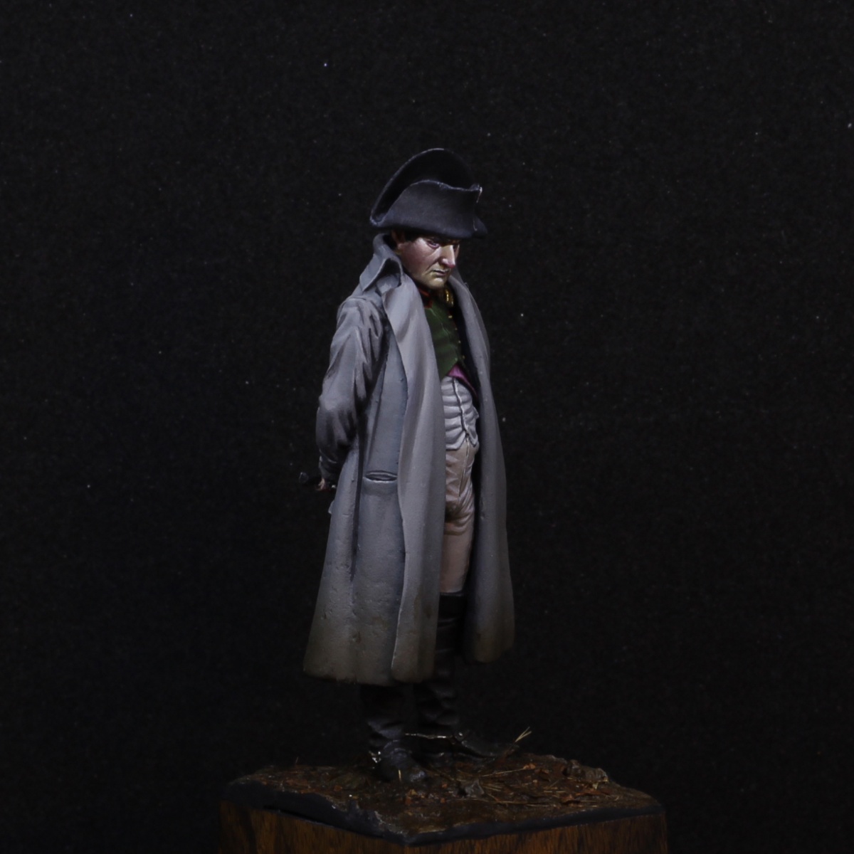 Napoleon in overcoat Painted Toy Figure Miniature Pre-SaleArt 