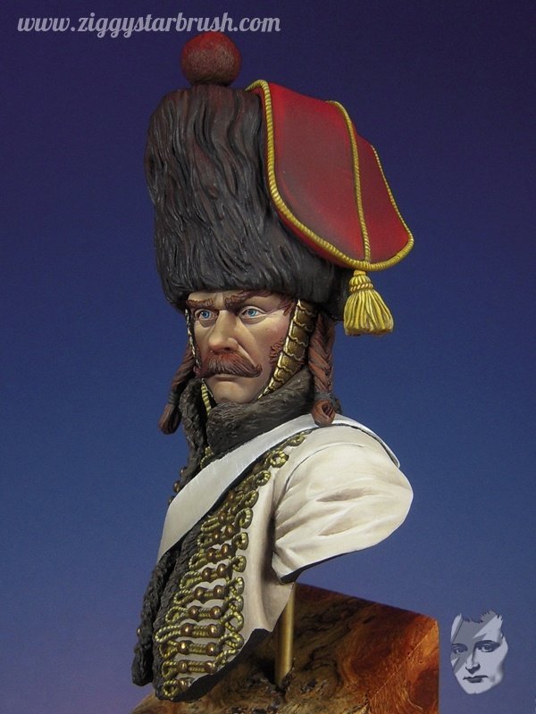 French Hussar, 5th Regiment, Elite Company, Borodino, 1812