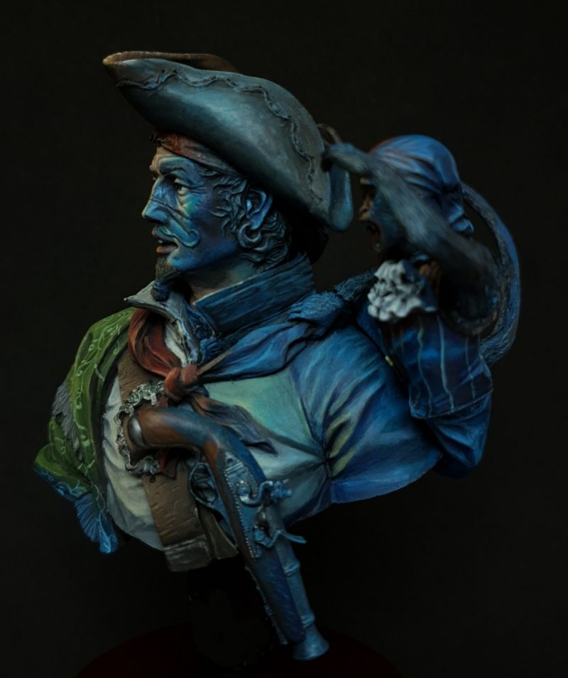 Young miniatures- The pirate before sunset