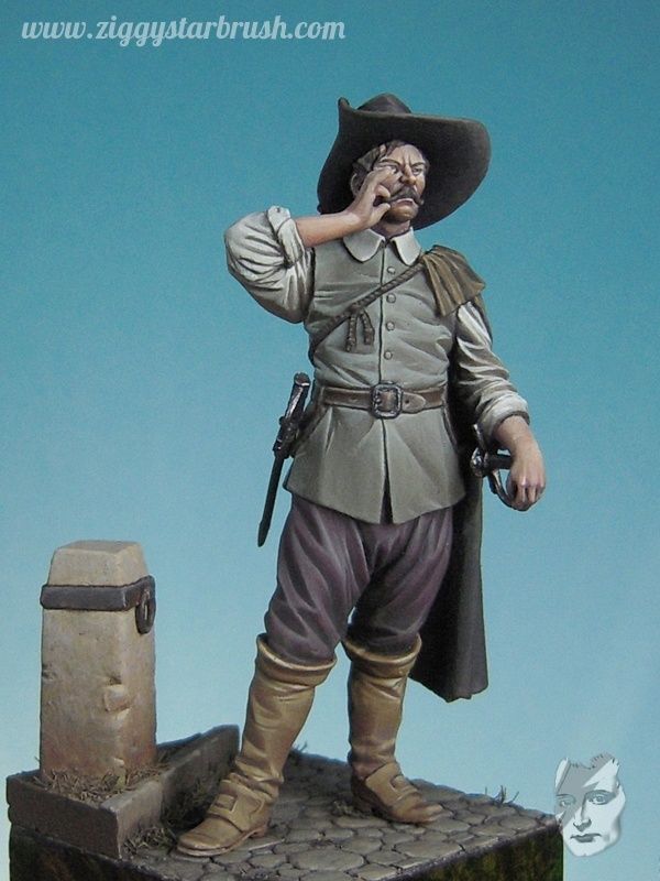Spanish Tercios’ Officer, Madrid, 1625