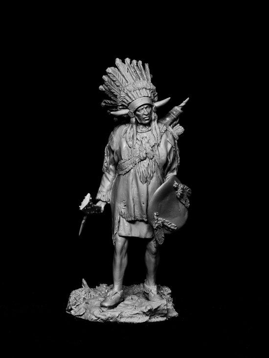 Sioux Warrior 19th century