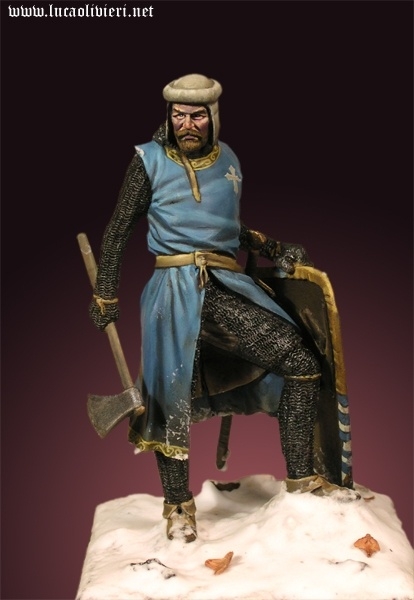 KNIGHT OF ICELAND  XII a.C. 75mm SK Miniatures