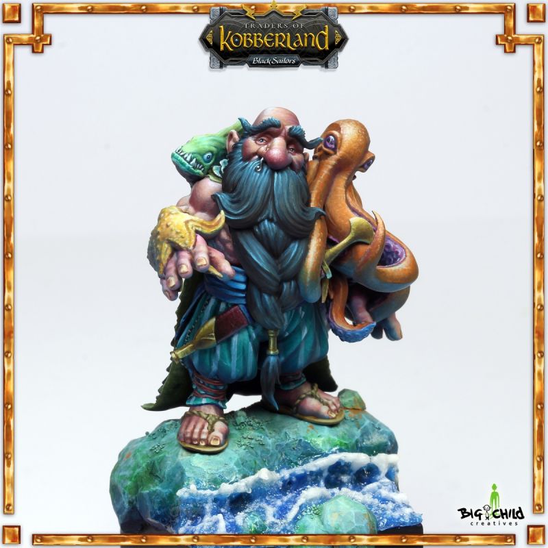 Griggor Ebbingtide Dwarf - Traders of Kobberland