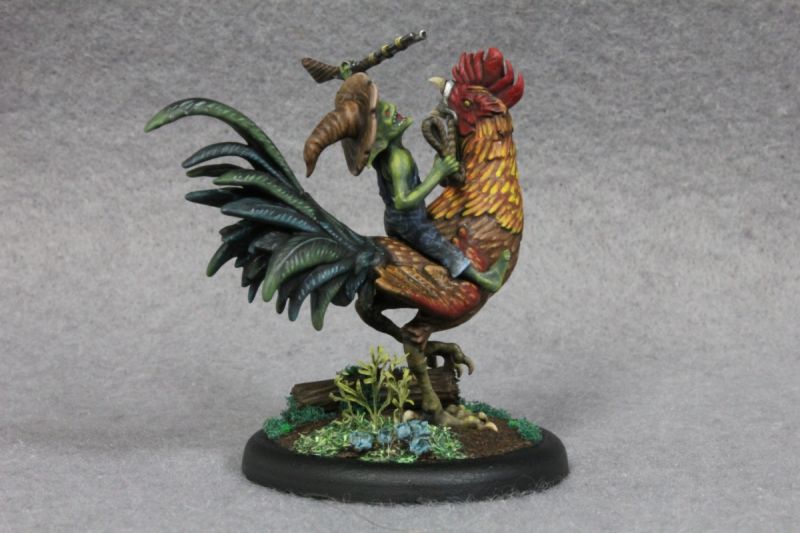 Rooster rider. Malifaux, Bayou