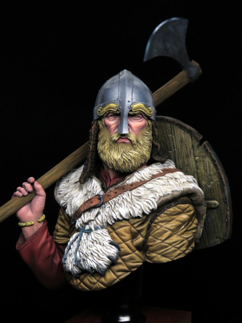 VIKING WARRIOR (YOUNG miniatures 1/10 Bust)