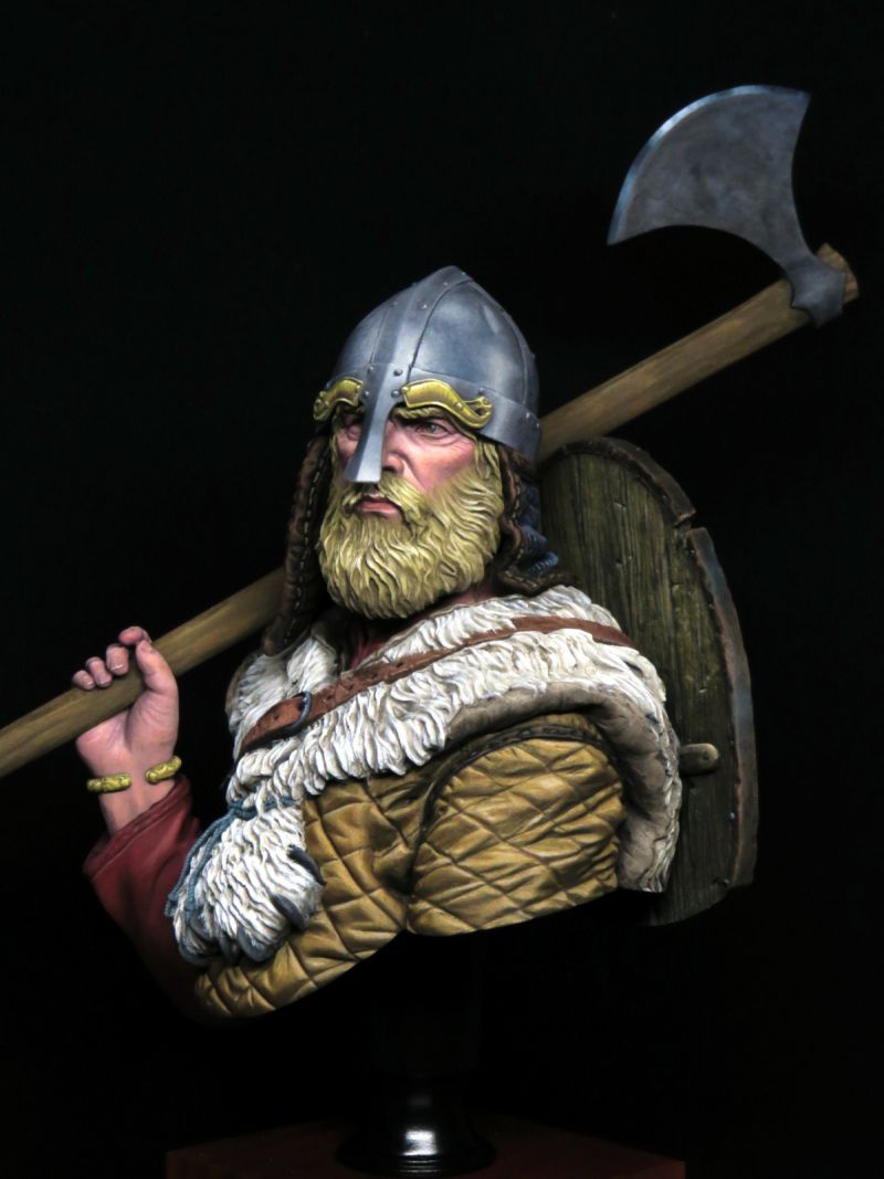 VIKING WARRIOR (YOUNG miniatures 1/10 Bust)