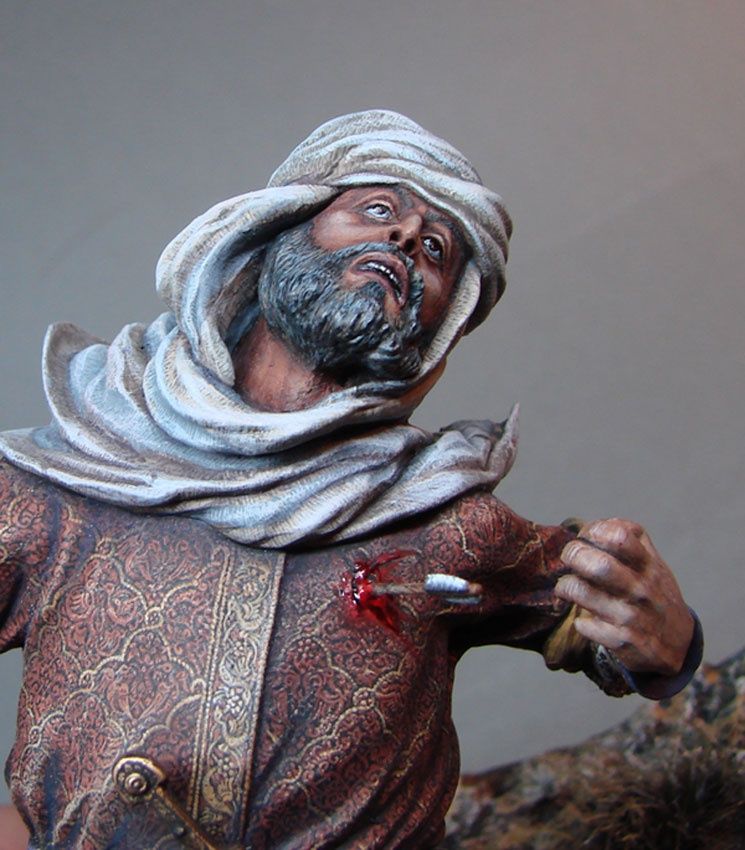 Wounded Arabian Warrior