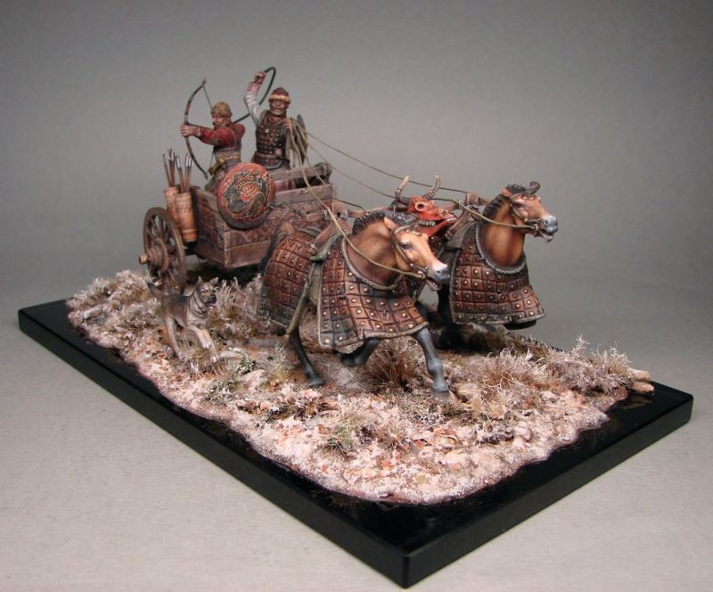 Andronovo heavy war chariot