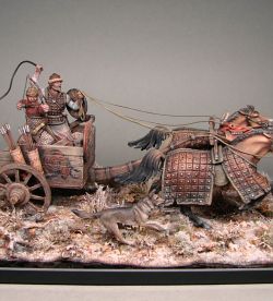 Andronovo heavy war chariot