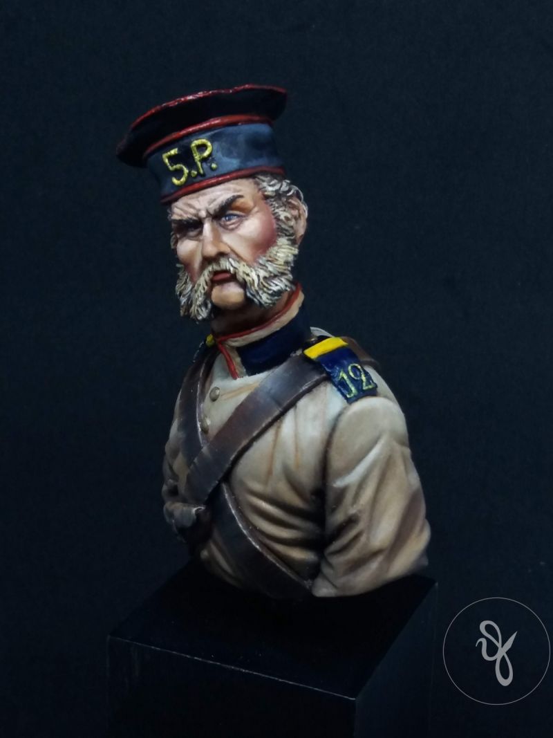 Russian Sgt mjr 23rd Ukrainski Jager, Crimean War