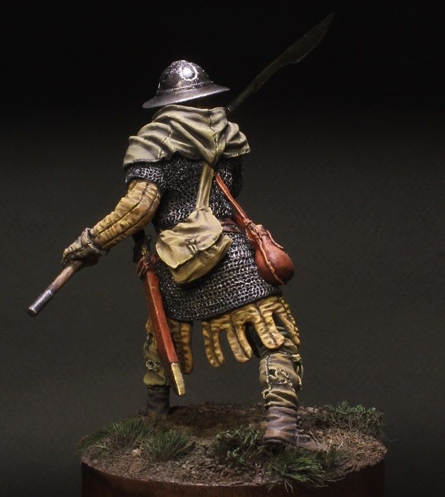 Medieval infantryman XII - XIIIc