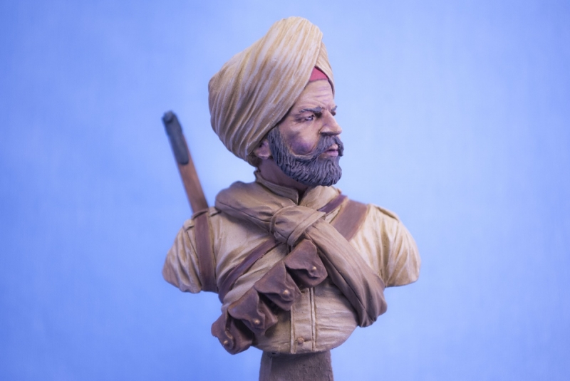 Sikh Infantryman, Indian Army WWI.