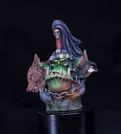 forgeworld orc warlord bust