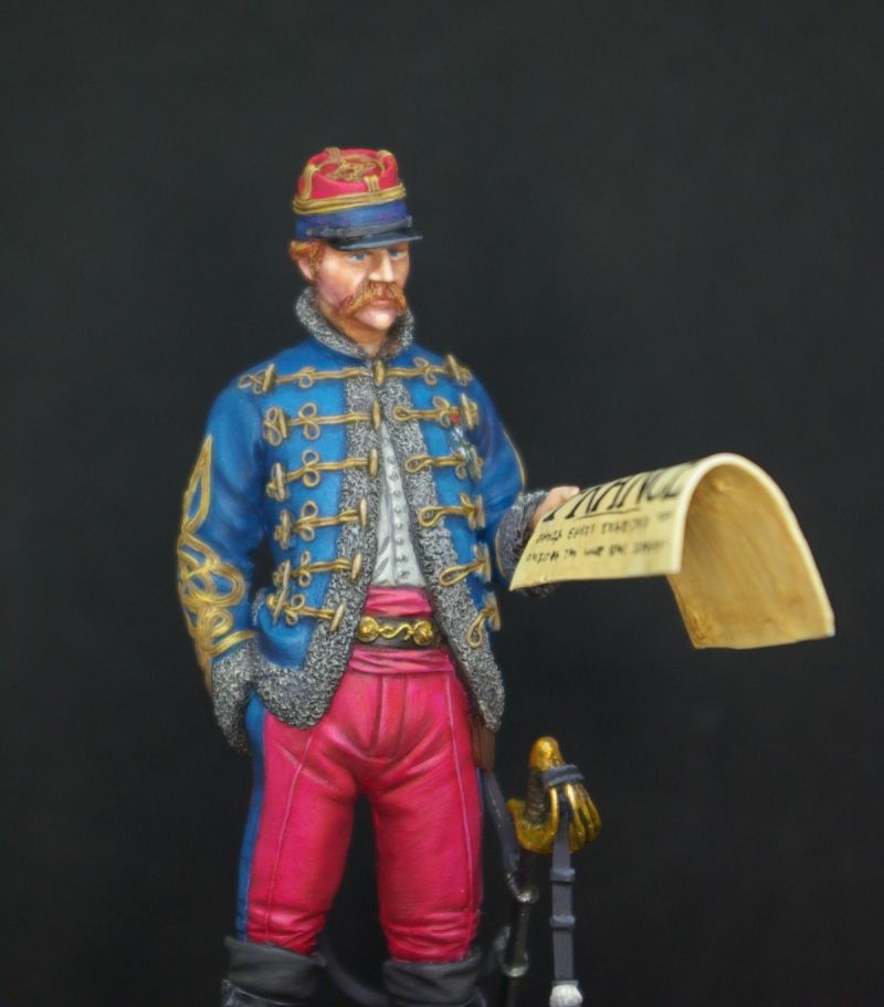 French Hussar Officer 1871