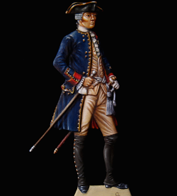 Prussian Infantry, Officer, Regt.-No. 4, 1760