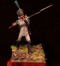 French army voltigeur, 1812