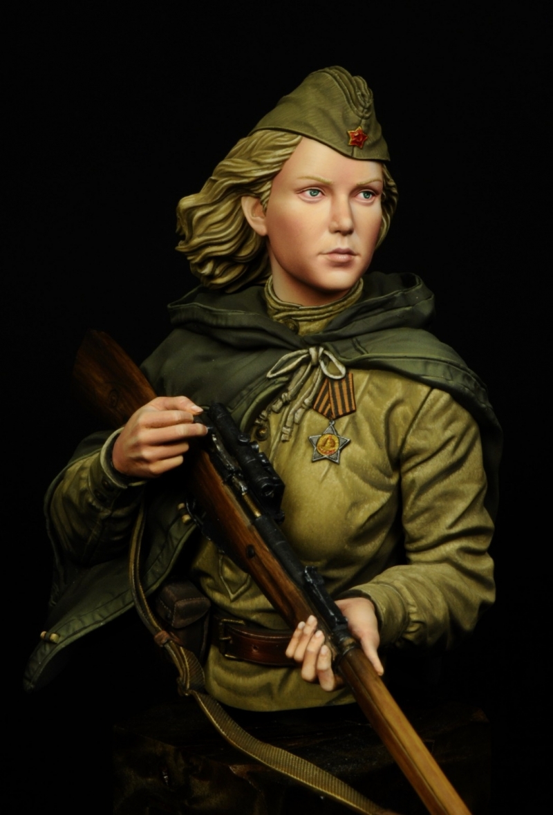 WWII Red Army Female Sniper