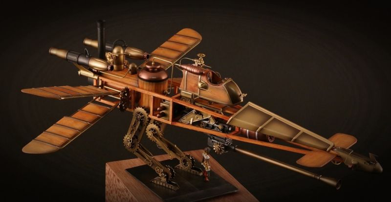 The Steamfighter - A Tribute to Steampunk