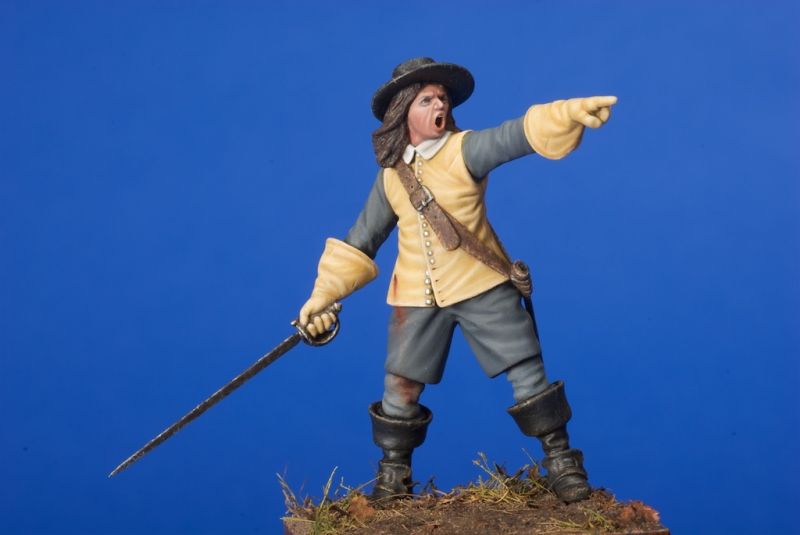 Dragoon Officer of the English Civil War 1645
