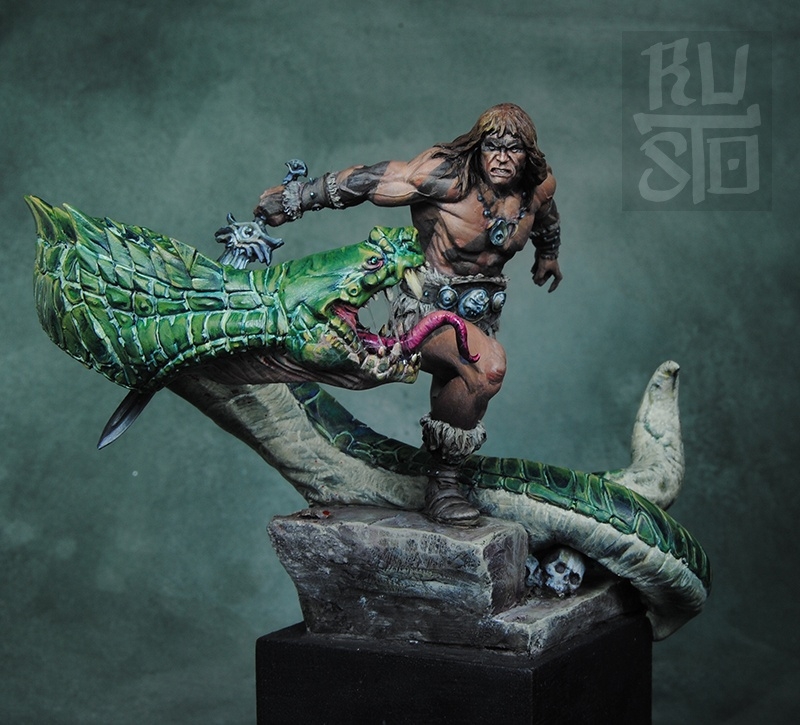 Conan vs. Snake