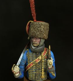 French hussar of an elite company. 1812